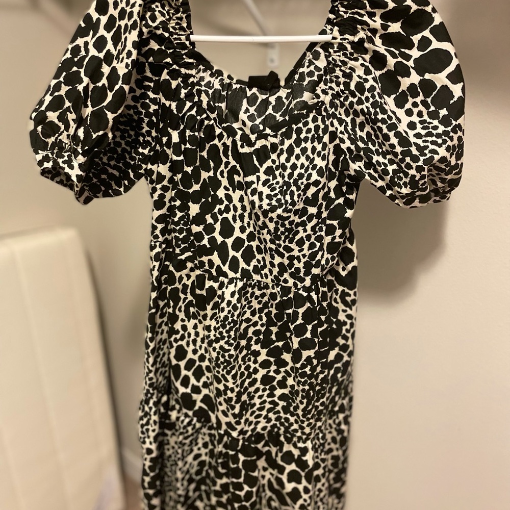 Summer Black and White dress